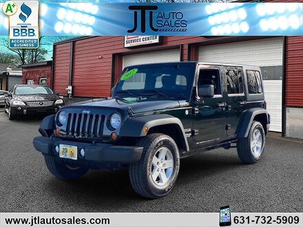 Used 2012 Jeep Wrangler Unlimited Sport SUV for sale in Selden, NY