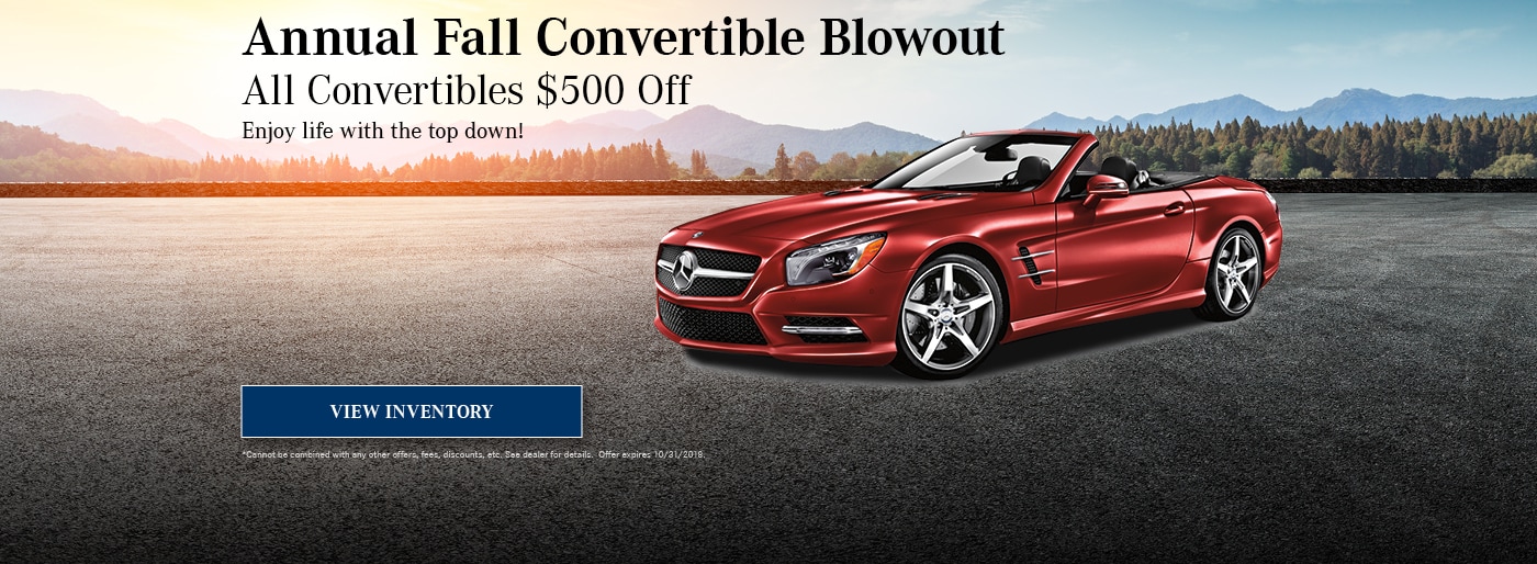 Annual Fall Convertible Sale JTL Auto Sales Inc