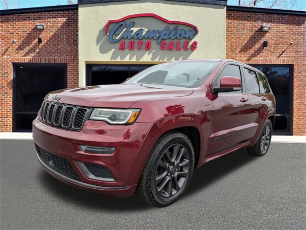 Used 2018 Jeep Grand Cherokee Overland 4x4 SUV