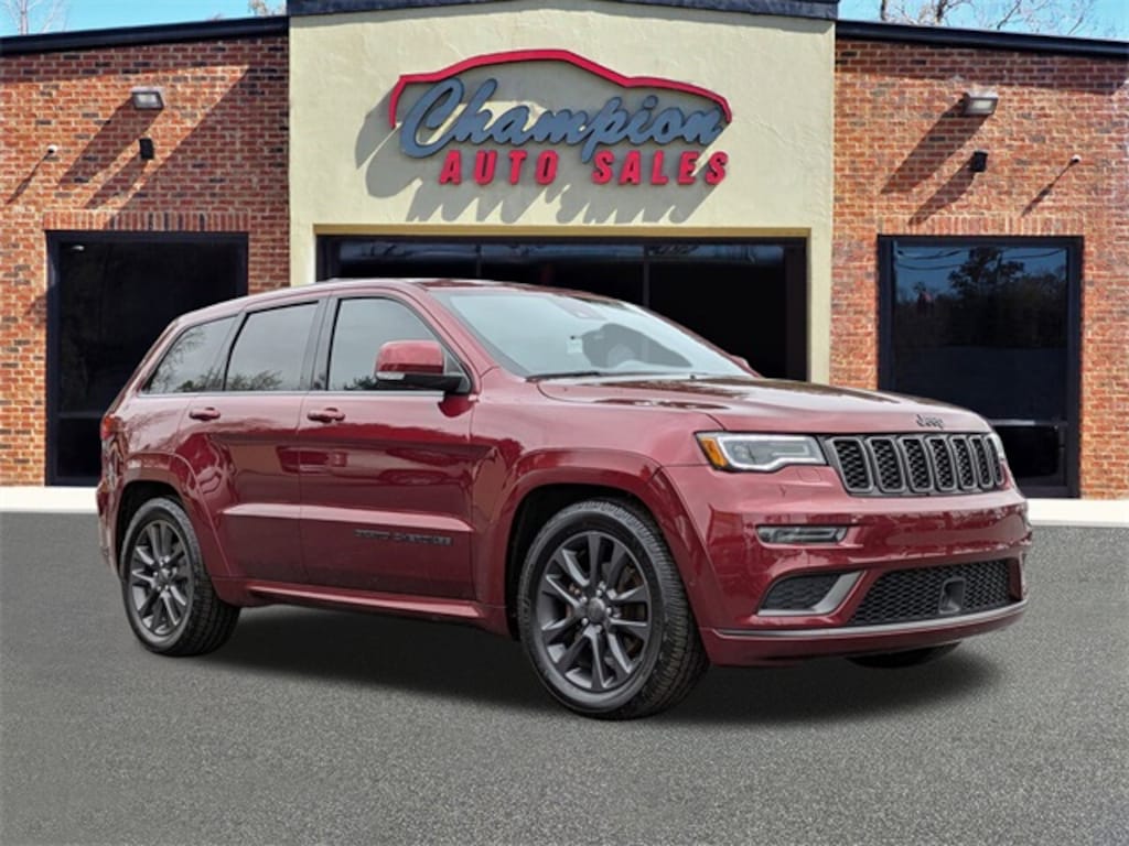 Used 2018 Jeep Grand Cherokee Overland 4x4 SUV