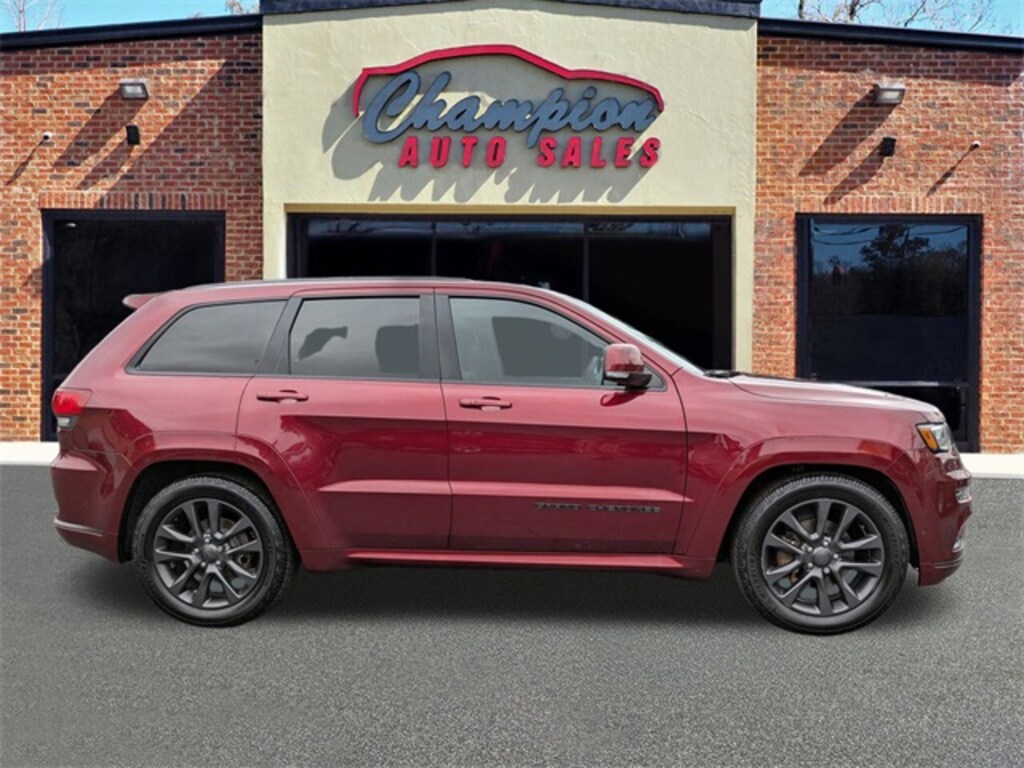 Used 2018 Jeep Grand Cherokee Overland 4x4 SUV