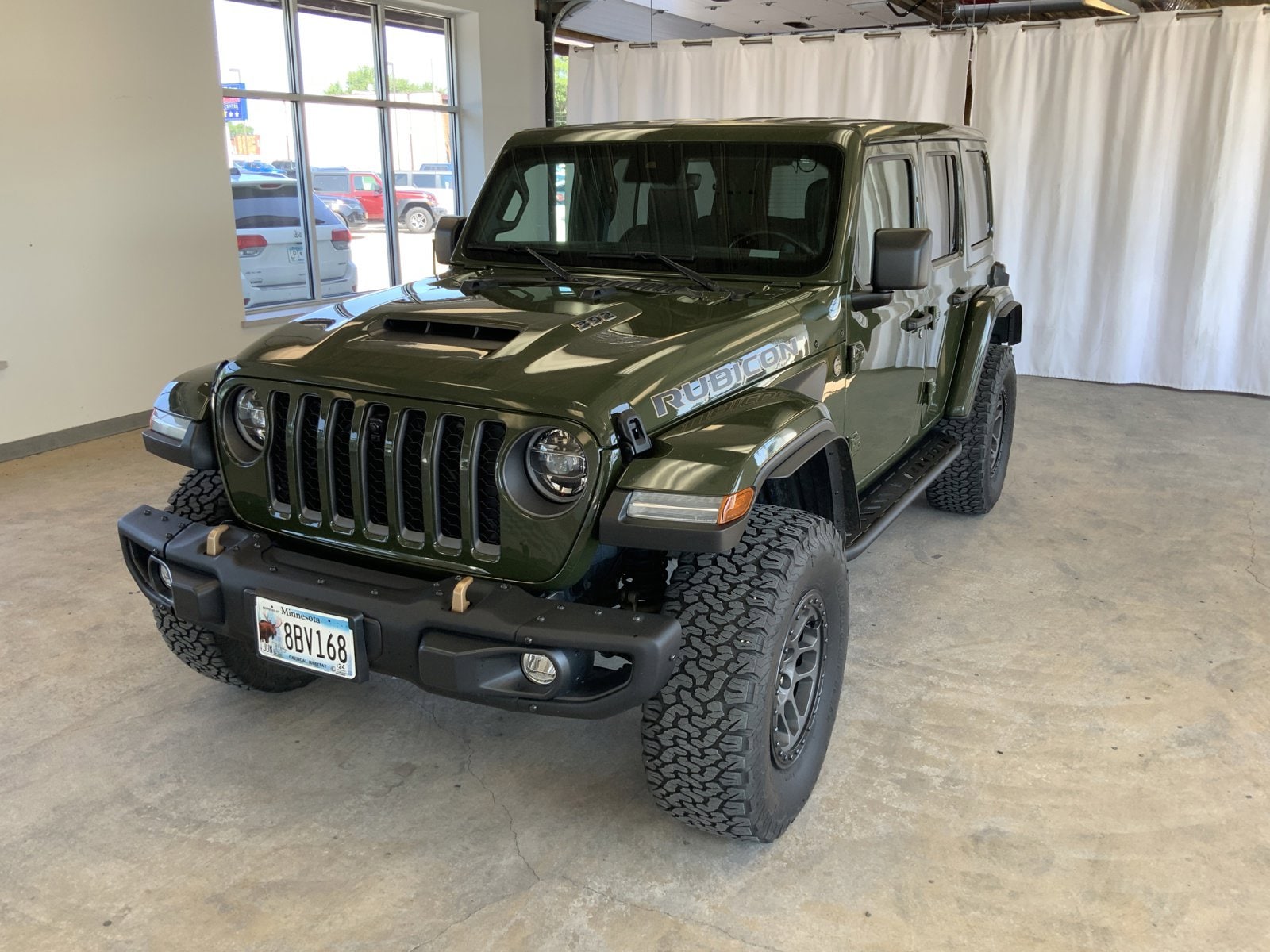 Used 2022 Jeep Wrangler Unlimited Rubicon 392 with VIN 1C4JJXSJ2NW179534 for sale in Alexandria, MN