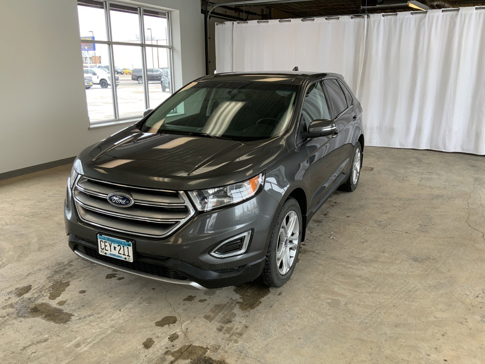 Used 2018 Ford Edge Titanium with VIN 2FMPK4K96JBB75652 for sale in Alexandria, Minnesota