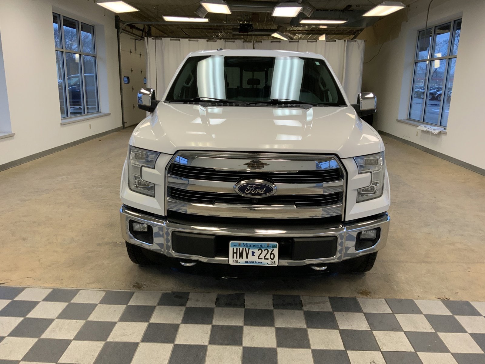 Used 2015 Ford F-150 Lariat with VIN 1FTFW1EGXFKD10318 for sale in Alexandria, Minnesota