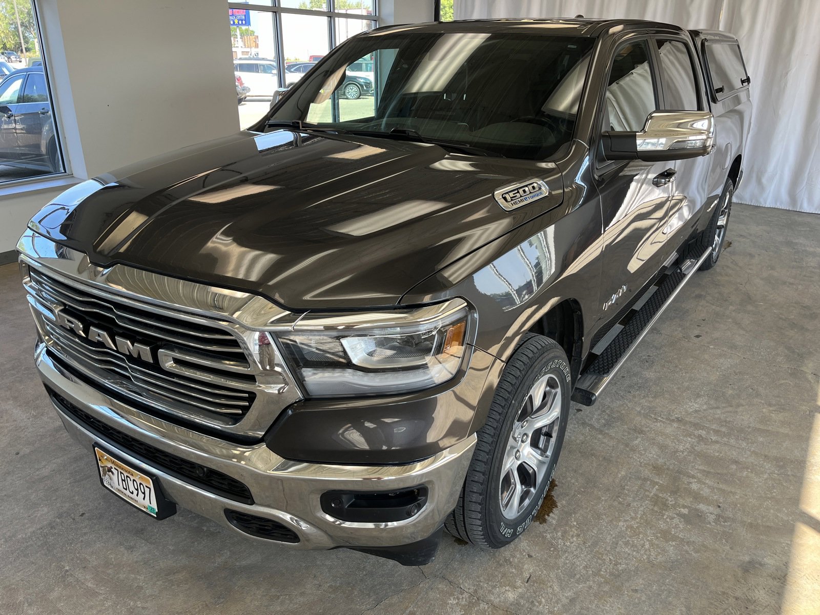 Used 2023 RAM Ram 1500 Pickup Laramie with VIN 1C6SRFRT0PN505636 for sale in Alexandria, MN