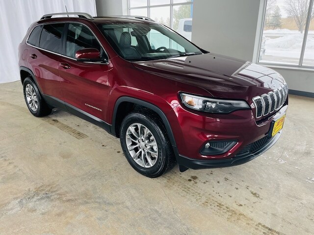 Used 2021 Jeep Cherokee Latitude Lux with VIN 1C4PJMMX3MD145980 for sale in Alexandria, Minnesota