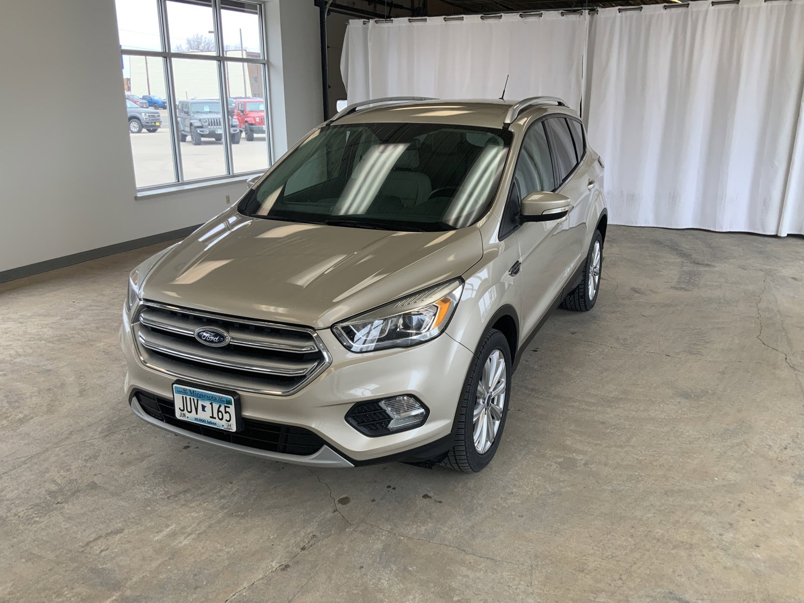 Used 2017 Ford Escape Titanium with VIN 1FMCU9J92HUA04196 for sale in Alexandria, Minnesota