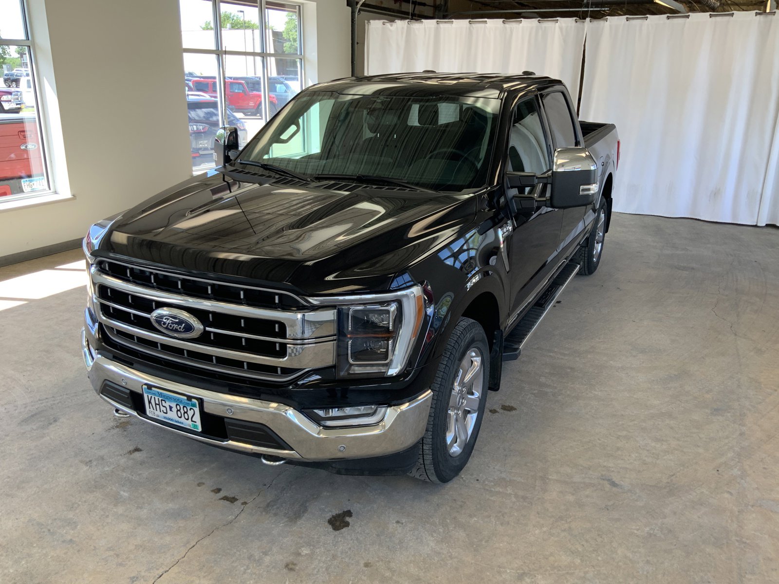 Used 2023 Ford F-150 Lariat with VIN 1FTFW1E81PKD38583 for sale in Alexandria, Minnesota
