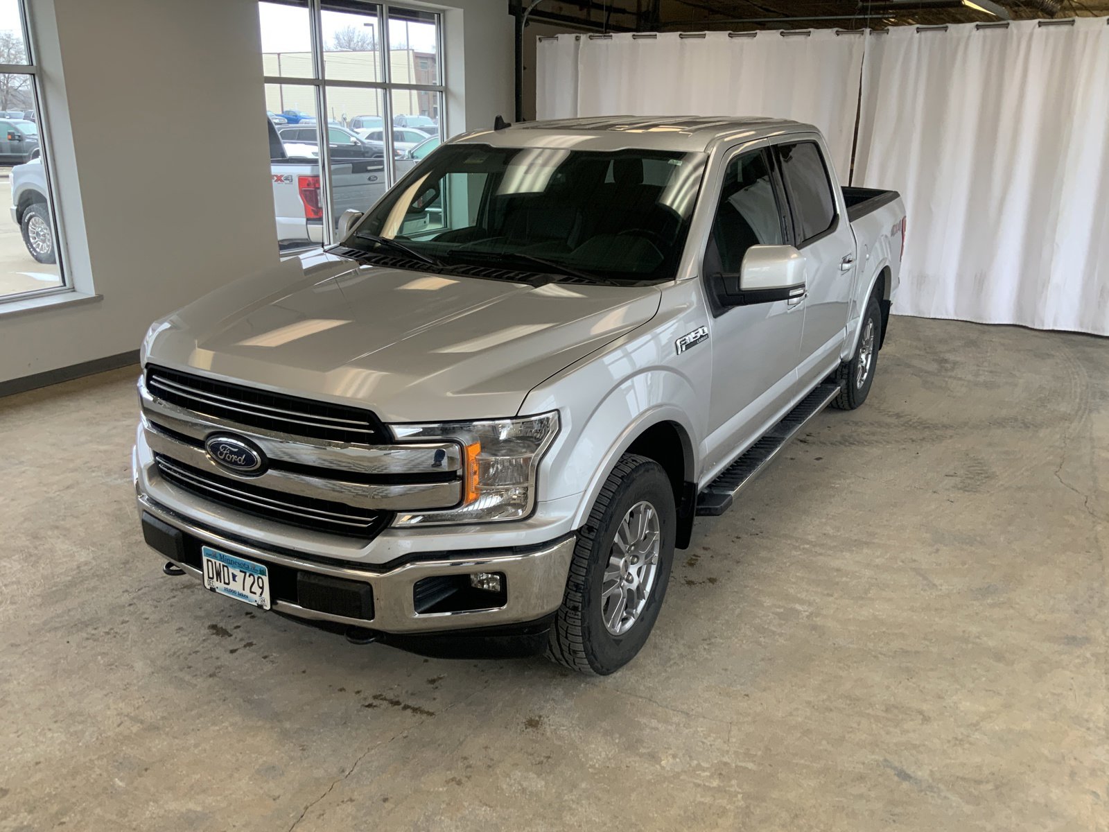 Used 2019 Ford F-150 Lariat with VIN 1FTEW1EP0KKF18309 for sale in Alexandria, Minnesota