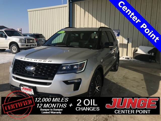 Used 18 Ford Explorer Sport For Sale Center Point Ia Used 18 Ford Explorer Sport For Sale Center Point Ia