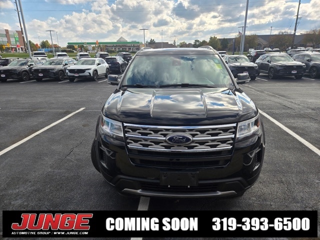 Used 2018 Ford Explorer XLT with VIN 1FM5K8DHXJGB91560 for sale in North Liberty, IA