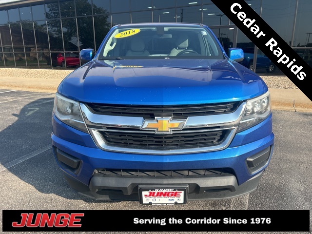 Used 2018 Chevrolet Colorado Work Truck with VIN 1GCHSBEA2J1153534 for sale in Hiawatha, IA