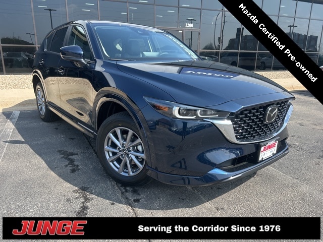 Featured Pre-Owned 2025 Mazda CX-5 2.5 S Preferred Package SUV for sale in Hiawatha, IA