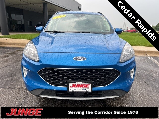 Used 2020 Ford Escape Titanium with VIN 1FMCU9J97LUB07526 for sale in Hiawatha, IA