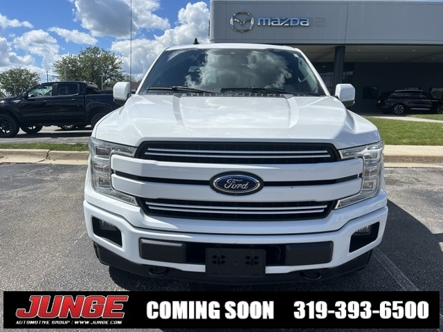 Used 2019 Ford F-150 Lariat with VIN 1FTEW1EP0KFC68188 for sale in Hiawatha, IA