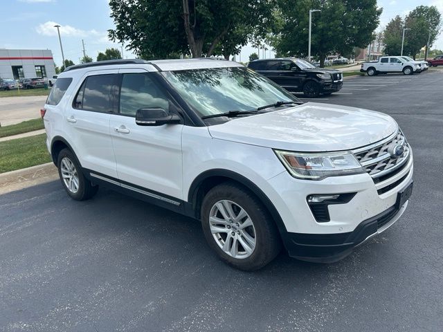 Used 2018 Ford Explorer XLT with VIN 1FM5K8D89JGA24316 for sale in Hiawatha, IA
