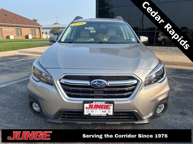 Used 2018 Subaru Outback Premium with VIN 4S4BSACC7J3267775 for sale in Hiawatha, IA