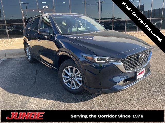Featured Pre-Owned 2025 Mazda CX-5 2.5 S Preferred Package SUV for sale in Hiawatha, IA