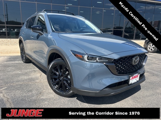 Featured Pre-Owned 2025 Mazda CX-5 2.5 S Carbon Edition SUV for sale in Hiawatha, IA