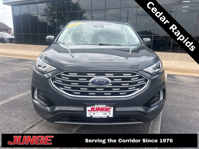 Used 2021 Ford Edge SEL with VIN 2FMPK4J90MBA35389 for sale in Hiawatha, IA