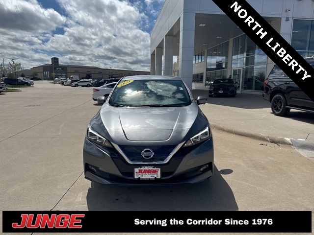 Used 2021 Nissan Leaf SV Plus with VIN 1N4BZ1CVXMC552840 for sale in North Liberty, IA