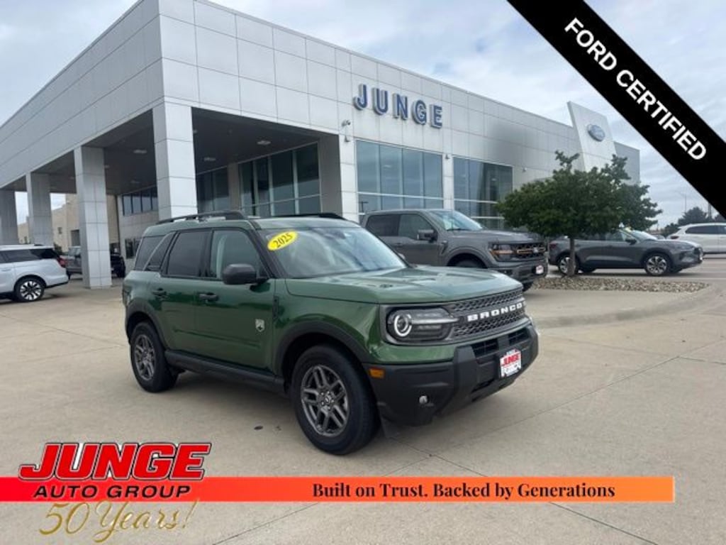 Certified 2025 Ford Bronco Sport Big Bend SUV