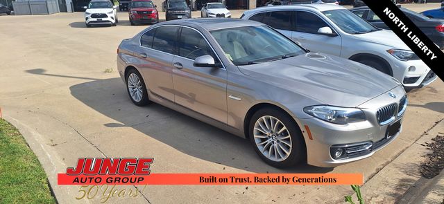 Used 2016 BMW 5 Series 528i with VIN WBA5A7C54GG151554 for sale in North Liberty, IA