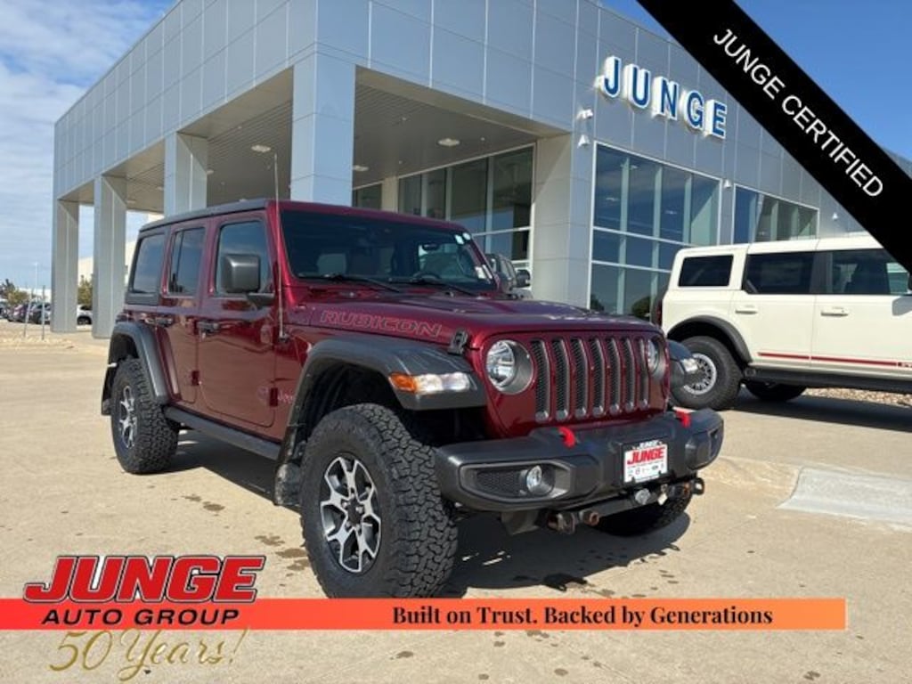 Certified 2021 Jeep Wrangler Unlimited Rubicon SUV