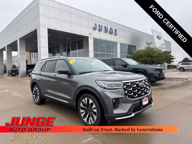 Certified 2025 Ford Explorer Platinum SUV