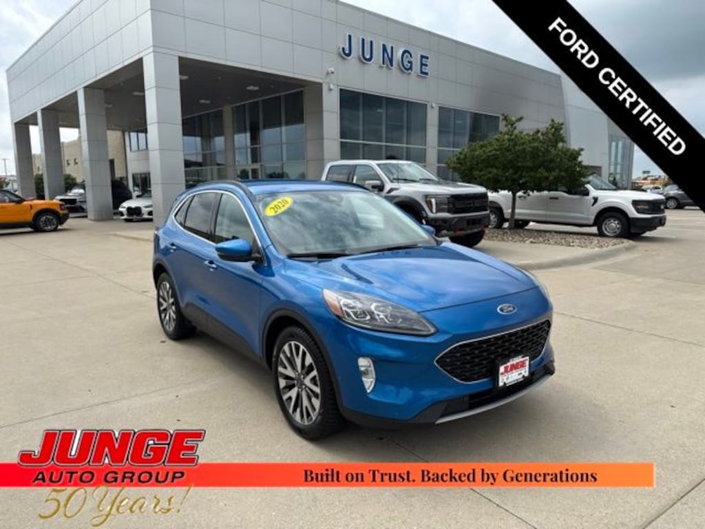 Certified 2020 Ford Escape Titanium SUV
