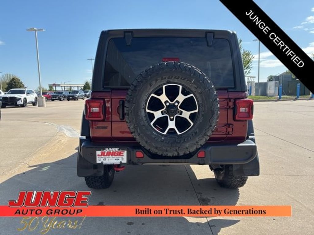 Certified 2021 Jeep Wrangler Unlimited Rubicon SUV