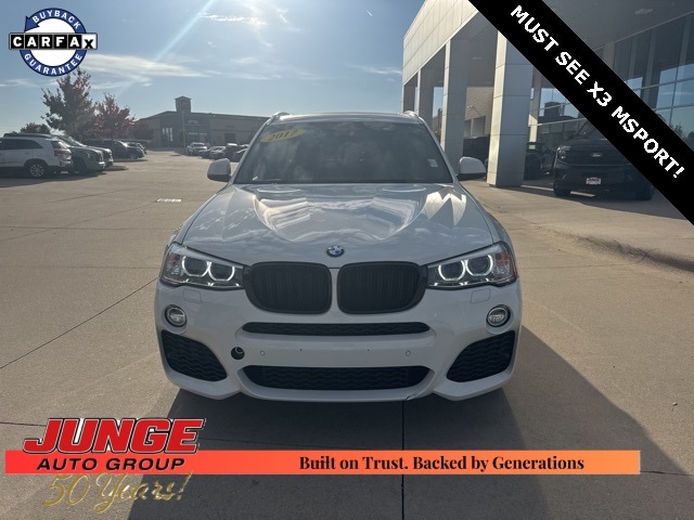Used 2017 BMW X3 xDrive35i with VIN 5UXWX7C30H0W39610 for sale in North Liberty, IA