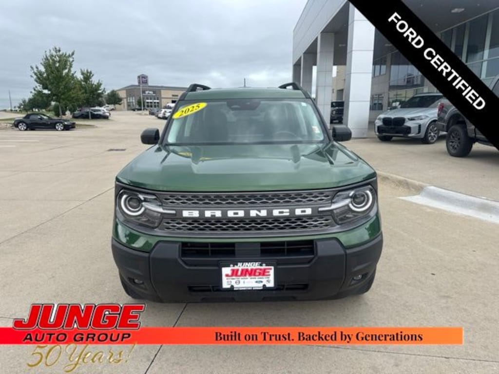 Certified 2025 Ford Bronco Sport Big Bend SUV