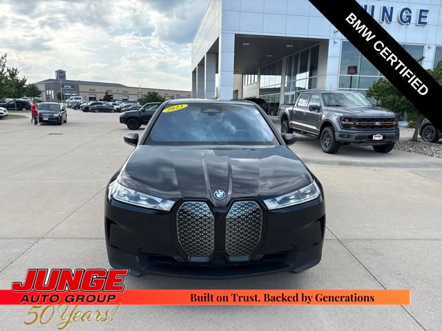 Certified 2023 BMW iX Base with VIN WB523CF06PCM50670 for sale in North Liberty, IA