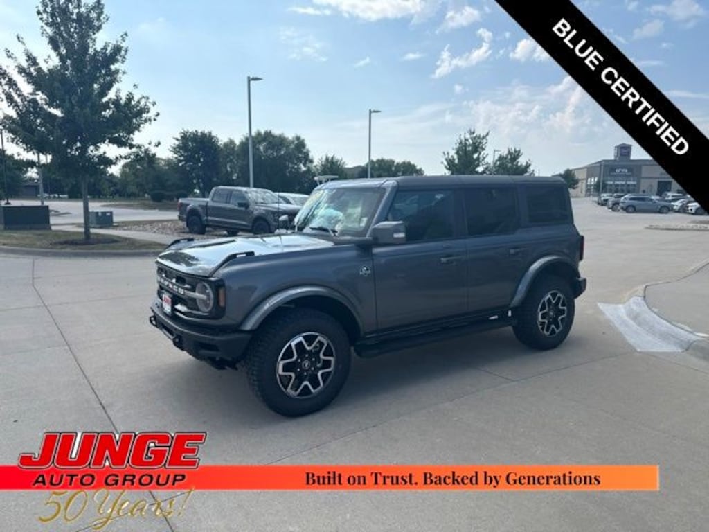 Certified 2022 Ford Bronco Outer Banks SUV