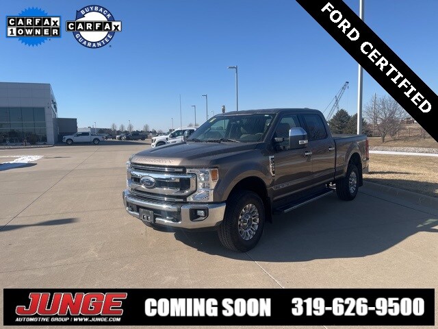 Featured Pre-Owned 2021 Ford F-250 XLT Truck for sale in Hiawatha, IA