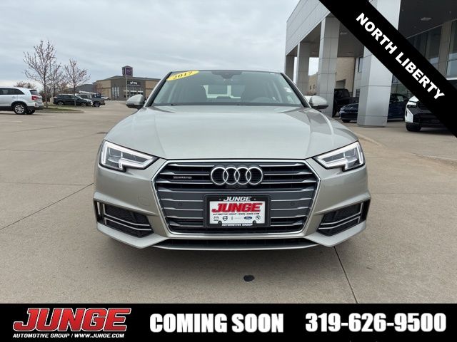 Used 2017 Audi A4 Prestige with VIN WAUFNAF49HN034364 for sale in North Liberty, IA