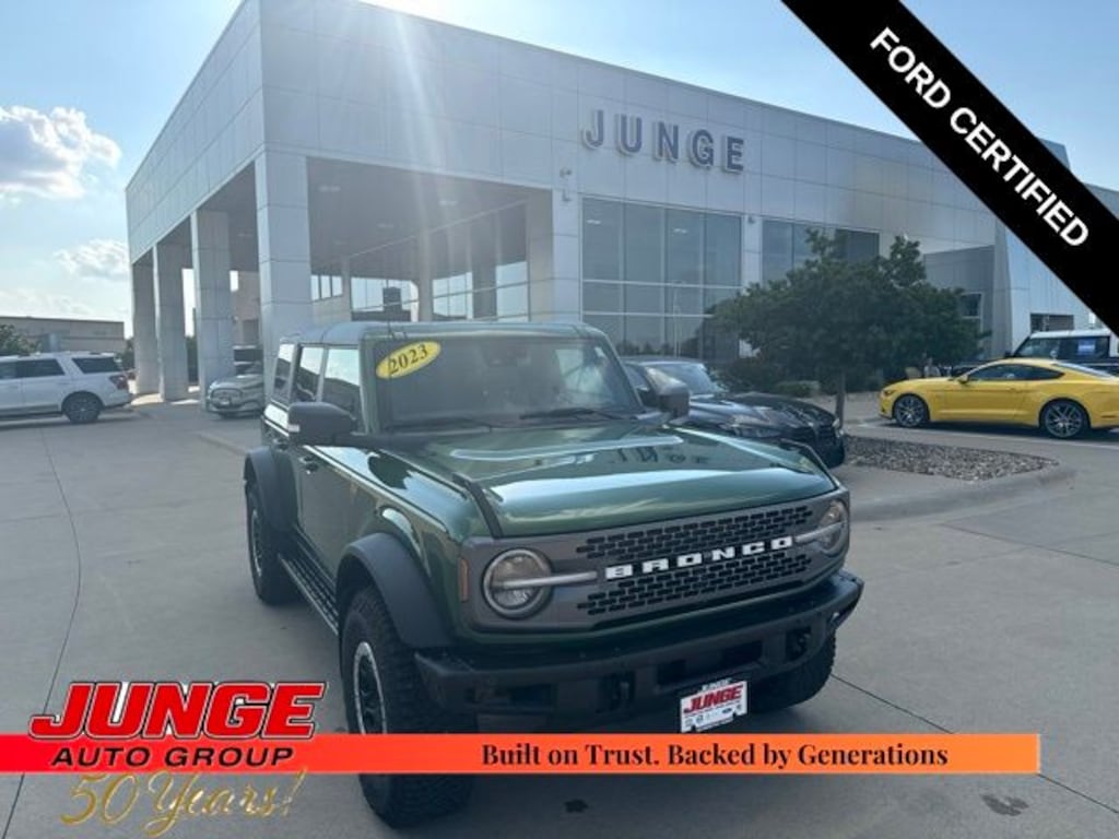Certified 2023 Ford Bronco Badlands SUV