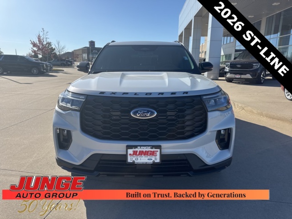 New 2026 Ford Explorer ST-Line SUV