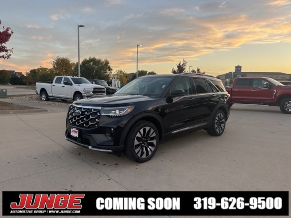 New 2026 Ford Explorer Platinum SUV