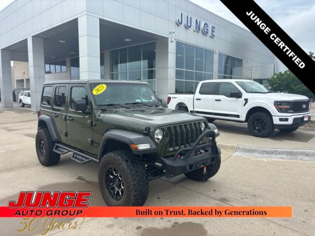Used 2023 Jeep Wrangler Sport S SUV