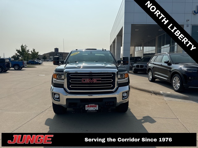 Used 2019 GMC Sierra 2500HD SLE with VIN 2GT22PEG5K1196901 for sale in North Liberty, IA