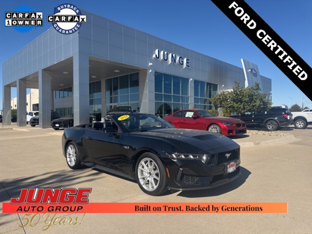 Certified 2024 Ford Mustang GT Premium Convertible