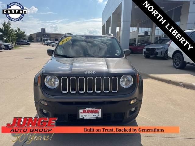 Used 2016 Jeep Renegade Latitude with VIN ZACCJBBT4GPD12789 for sale in North Liberty, IA