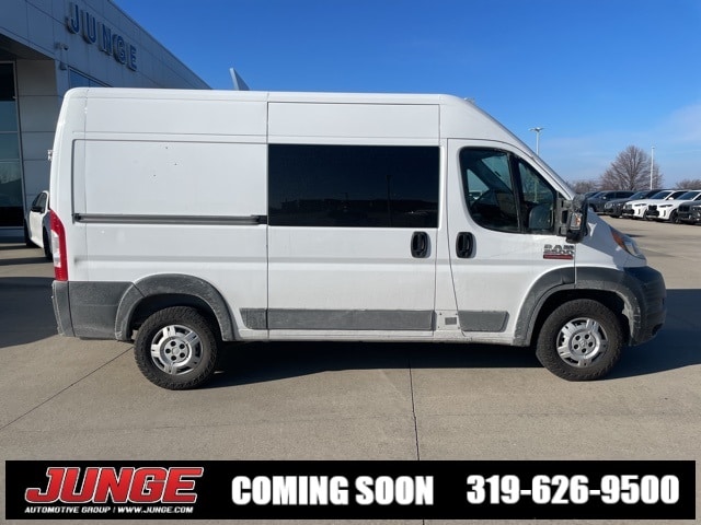 Used 2018 RAM ProMaster Cargo Van Base with VIN 3C6TRVCG5JE116724 for sale in North Liberty, IA