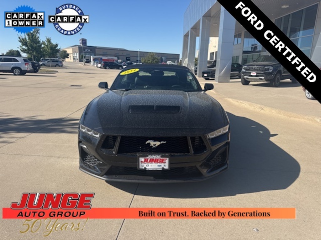 Certified 2024 Ford Mustang GT Premium Convertible
