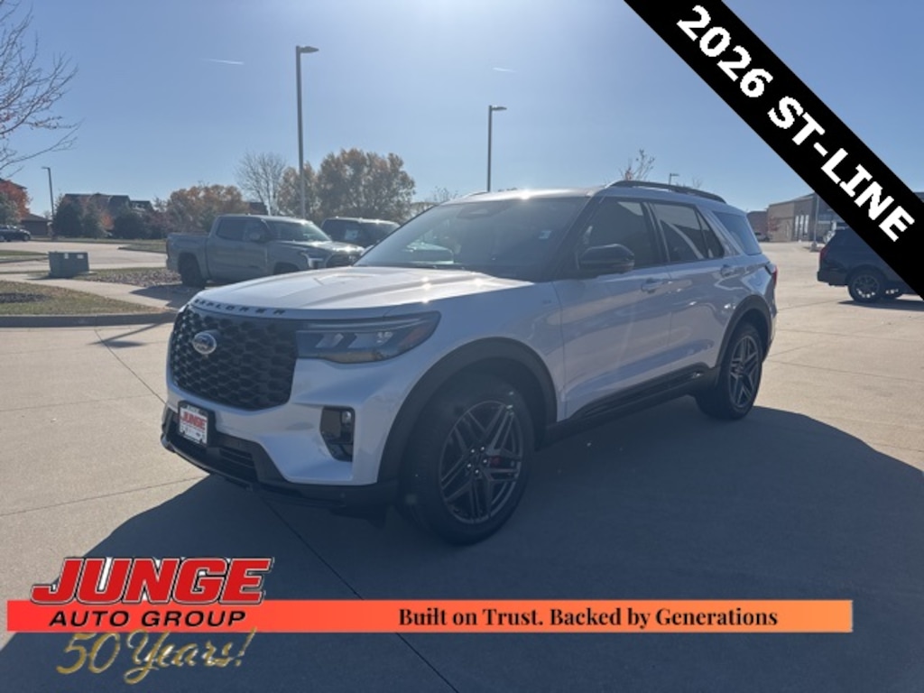 New 2026 Ford Explorer ST-Line SUV