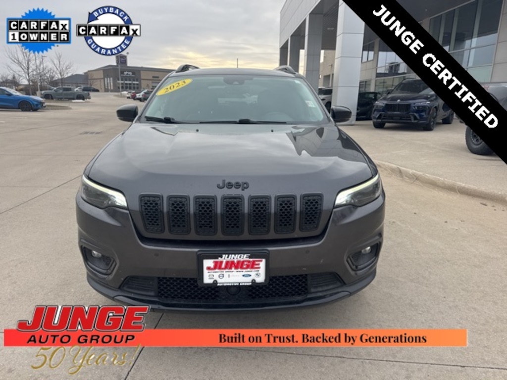 Certified 2023 Jeep Cherokee Altitude SUV