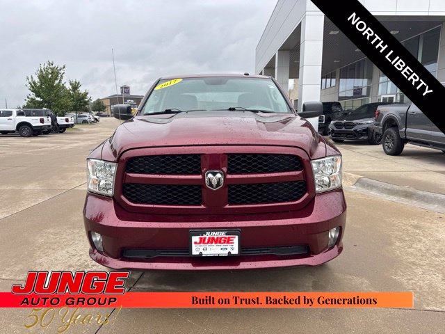 Used 2017 RAM Ram 1500 Pickup Express with VIN 3C6RR7KT9HG778812 for sale in North Liberty, IA