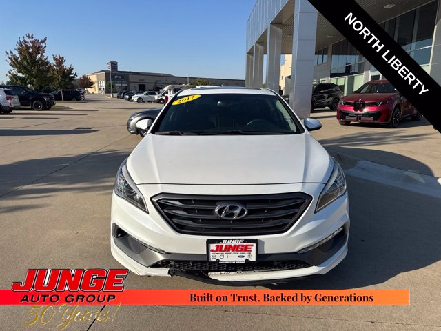 Used 2017 Hyundai Sonata Sport with VIN 5NPE34AFXHH466685 for sale in North Liberty, IA